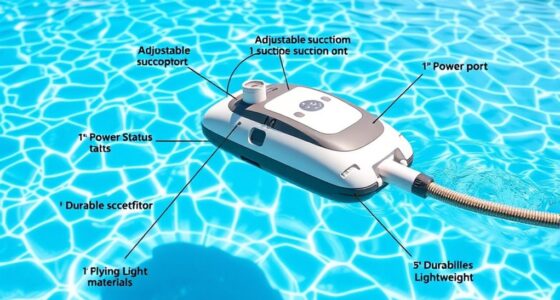 essential suction pool cleaner features