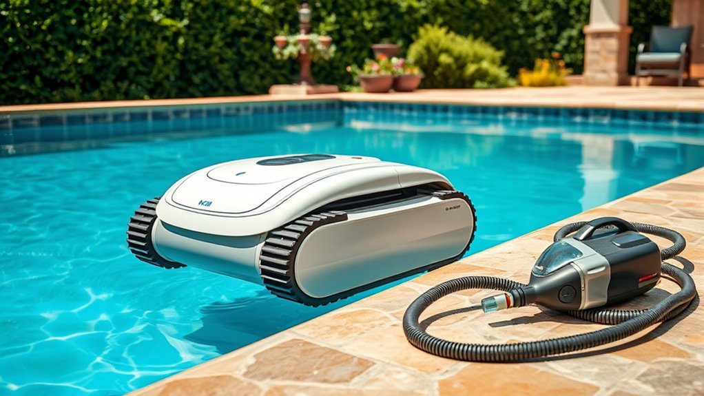 evolution of autonomous pool cleaners