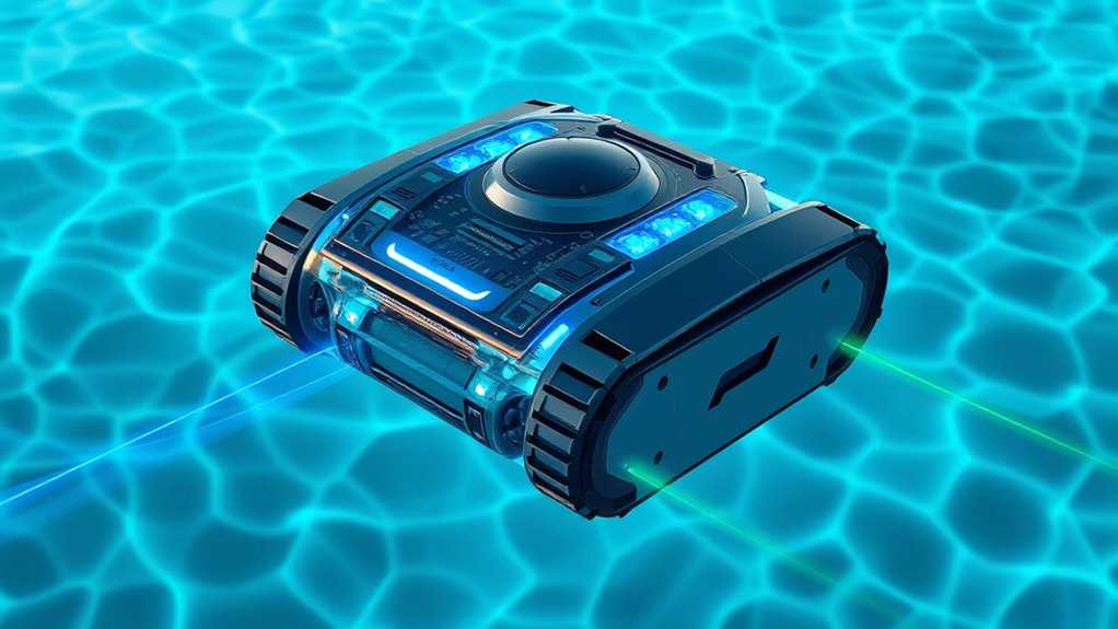 intelligent efficient pool cleaning