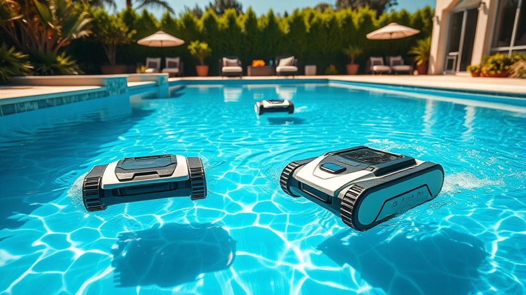 large pool cleaning factors