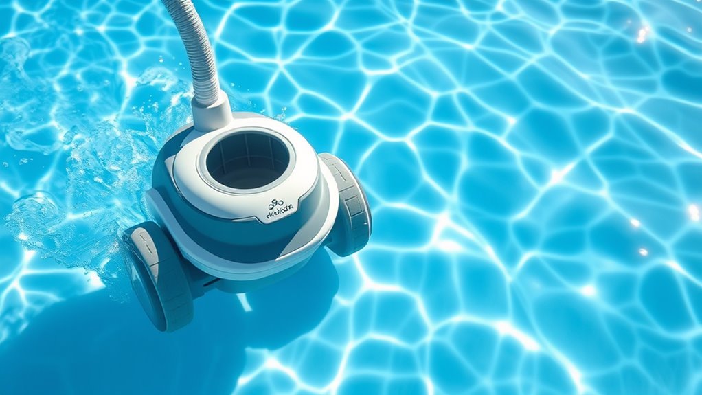 maintain pool cleaner regularly