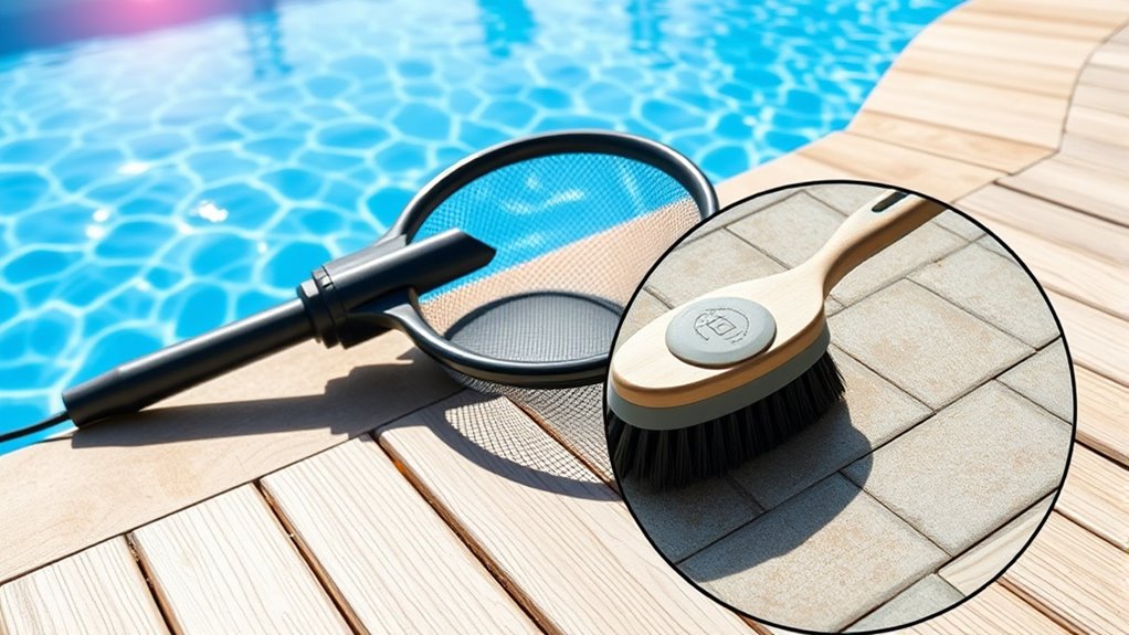 manual pool water inspection