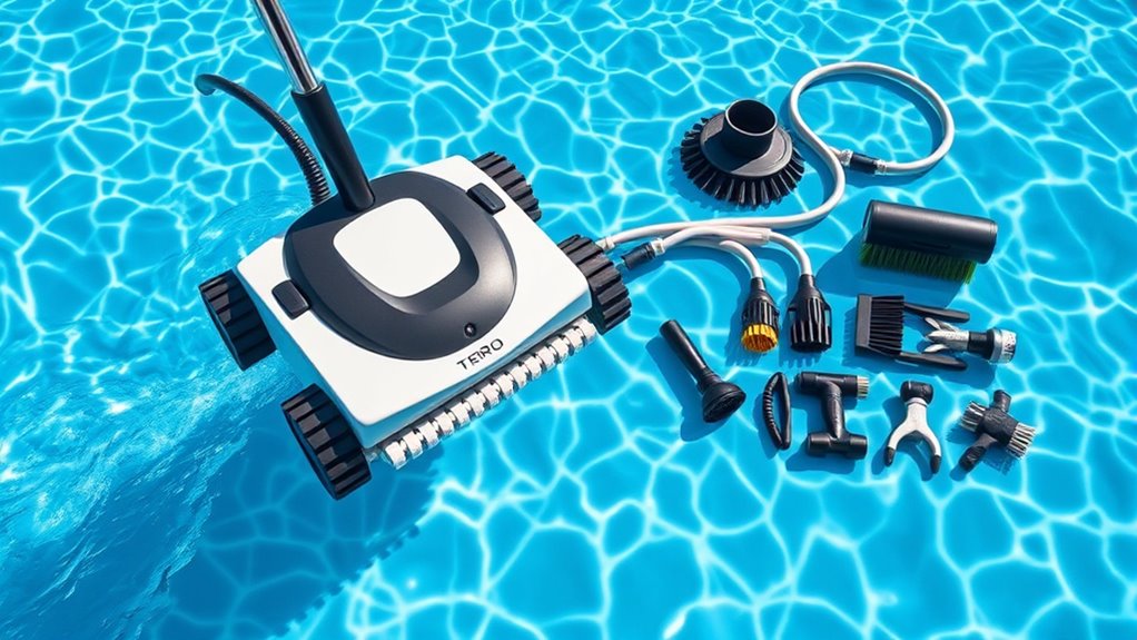 optimize cleaning accessories settings
