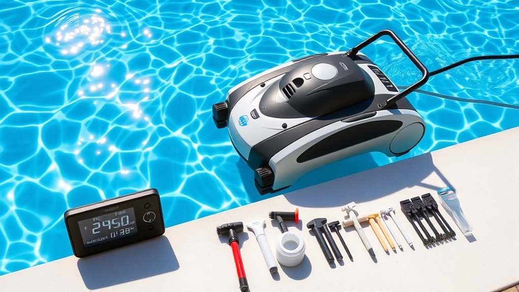 optimize pool cleaning efficiency