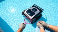 optimized pool maintenance routine