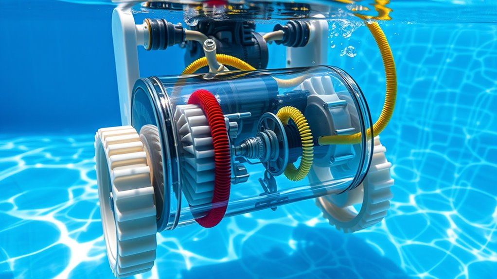pool cleaner component functions