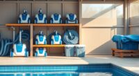 pool cleaner off season storage