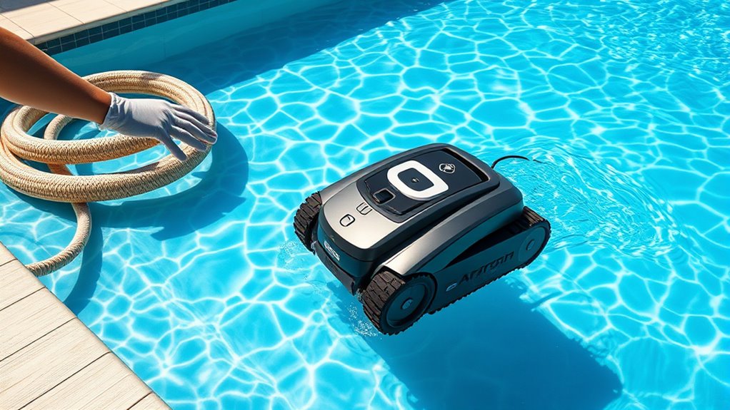 pool cleaner safety guidelines