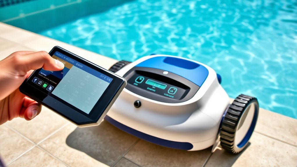 pool cleaner scheduling and maintenance