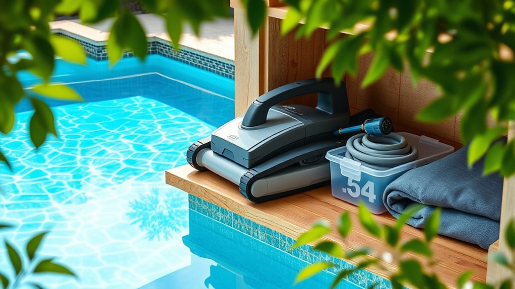 pool cleaner seasonal maintenance