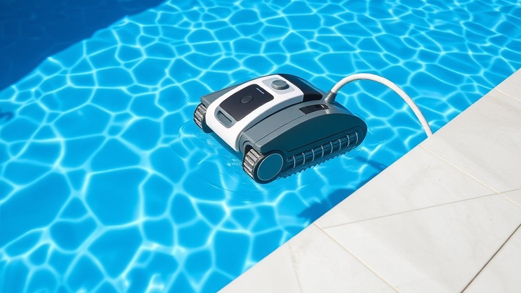 pool cleaner setup and maintenance