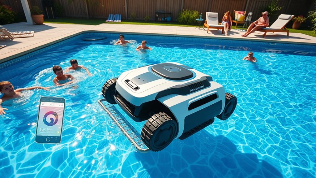 pool cleaner usage patterns