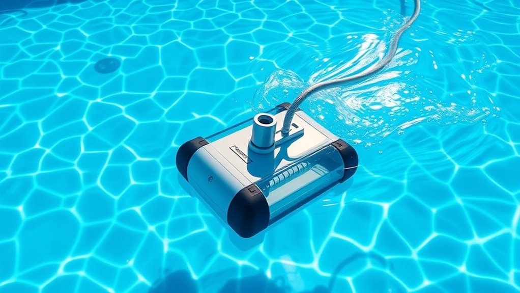 pool cleaner vacuum operation