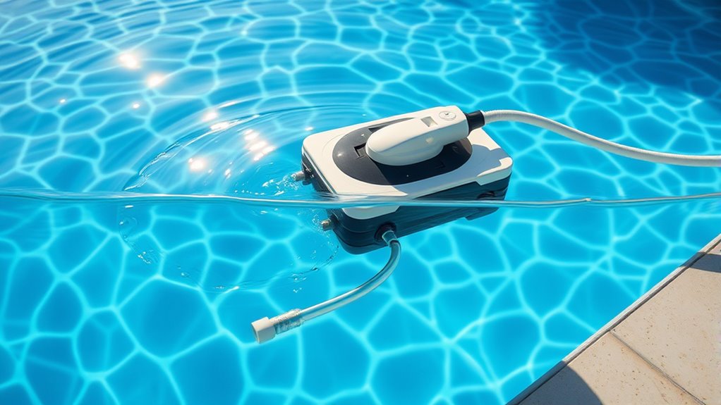 pool filtration powers cleaner
