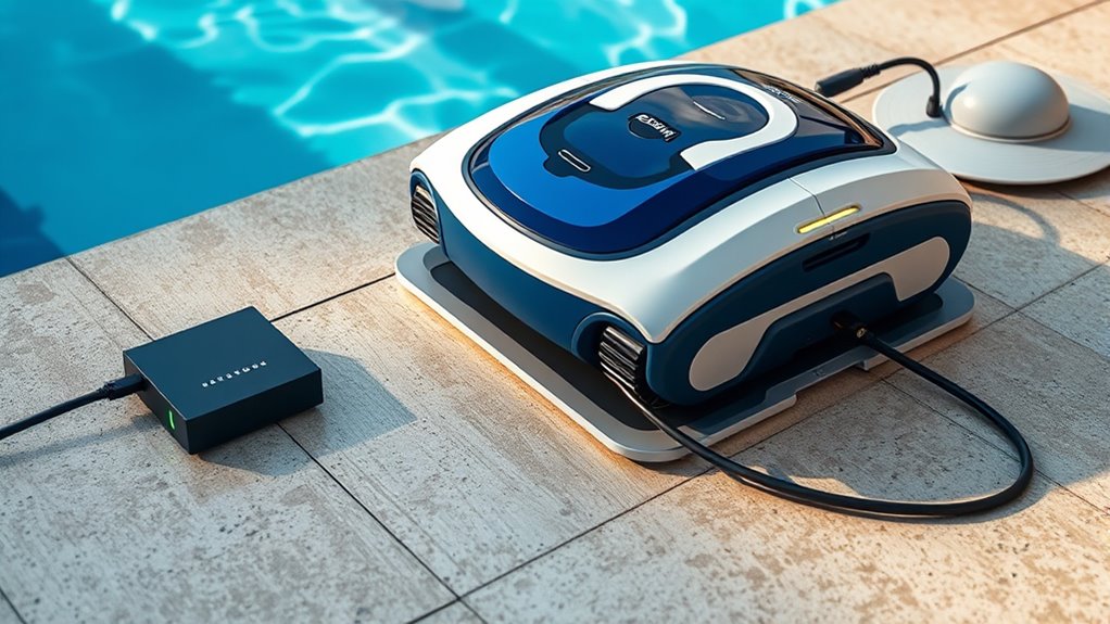 proper charging station setup