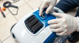 replacing robotic pool cleaner parts