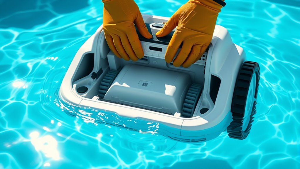 robotic cleaner troubleshooting tips