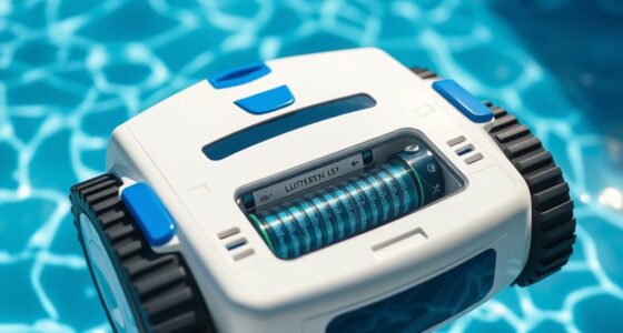 robotic pool battery maintenance