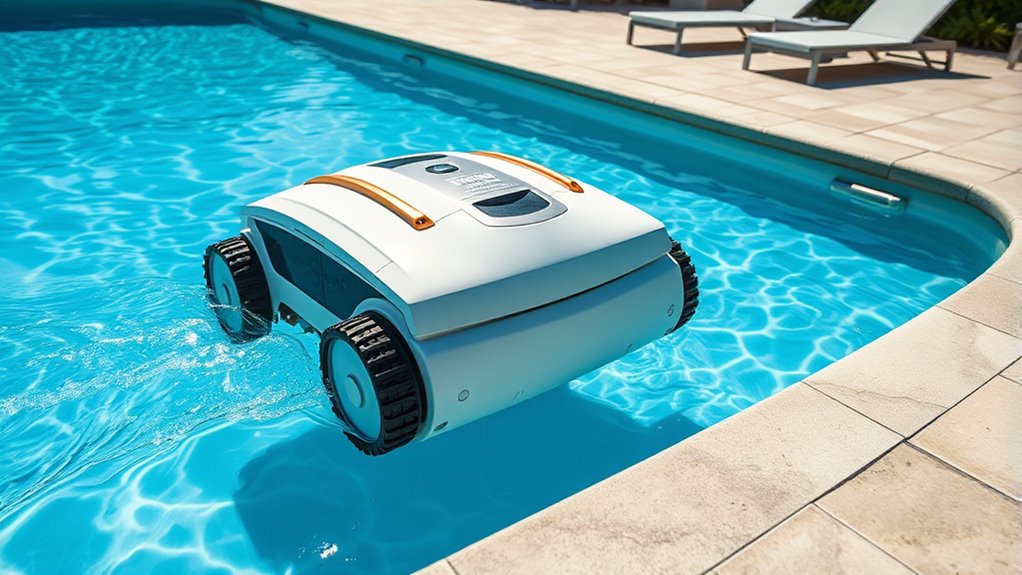 robotic pool cleaner evolution