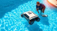 robotic versus manual pool cleaning