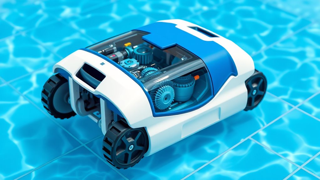 robust efficient pool cleaning
