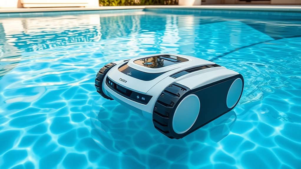 smart autonomous pool cleaning