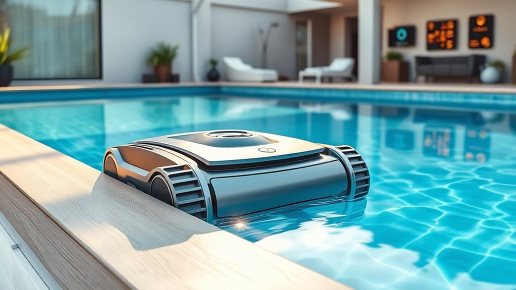 smart pool cleaning control
