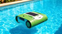sustainable robotic pool cleaning