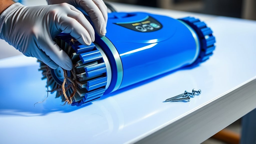 thorough robotic cleaner testing