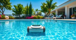 top large pool robot cleaners