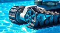 top pool cleaner wheel guides