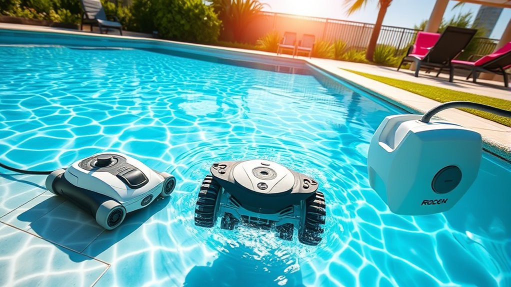 types of pool cleaners