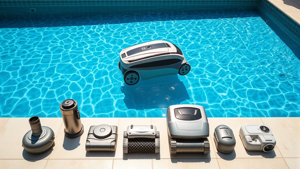 types of pool cleaners