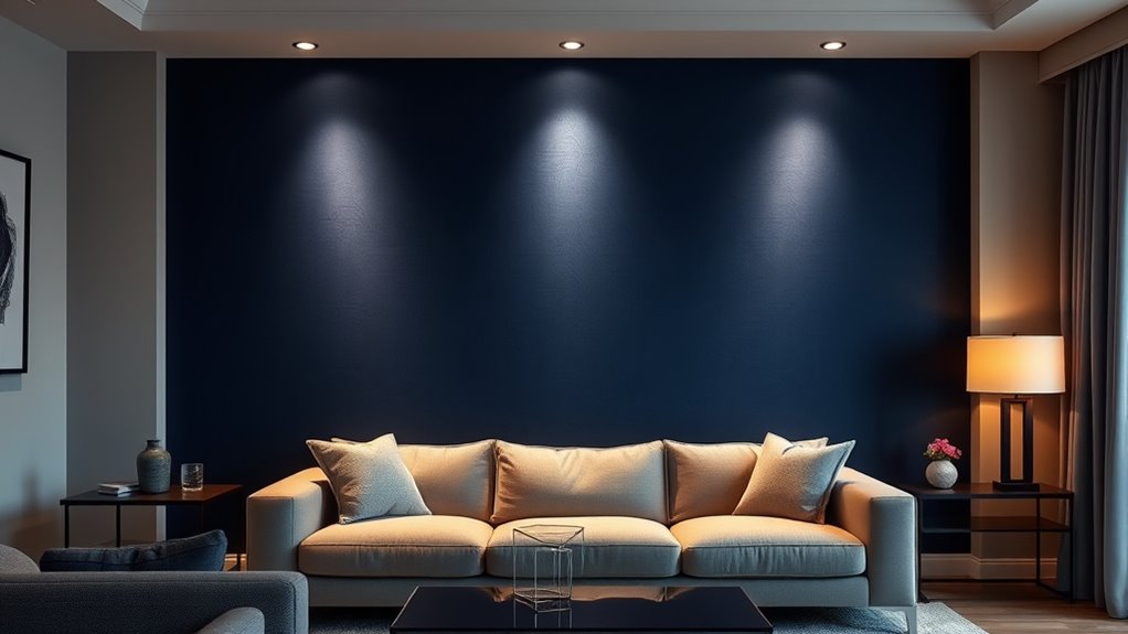 accent wall lighting techniques
