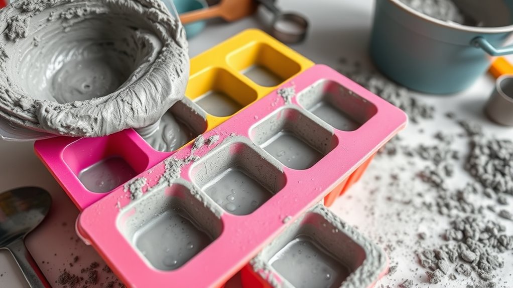 achieve proper mix consistency