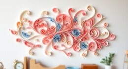 beginner quilling wall art