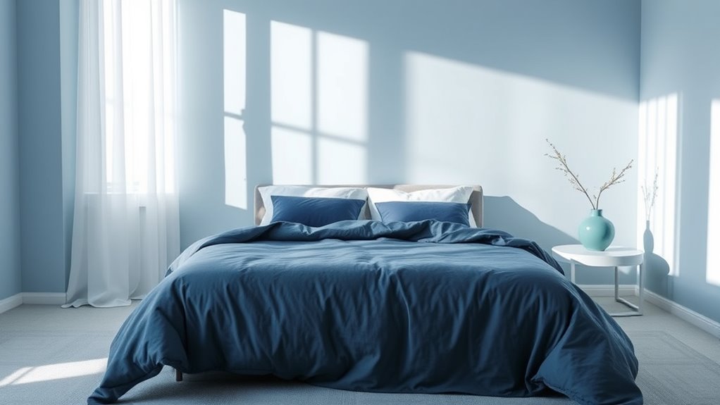 blue enhances sleep quality