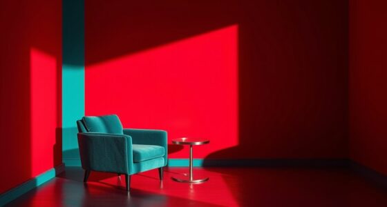 bold two tone room design