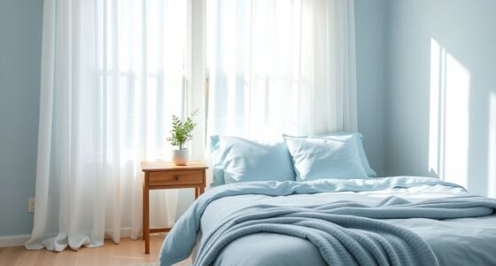 calming blue bedroom psychology