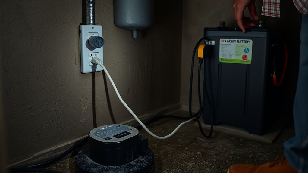 check power and backup