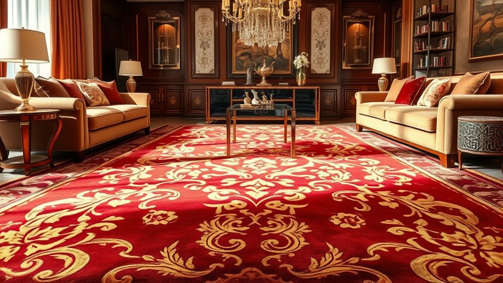choosing quality silk carpet