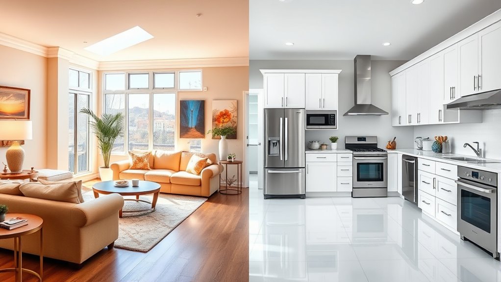 cozy bright inviting spaces
