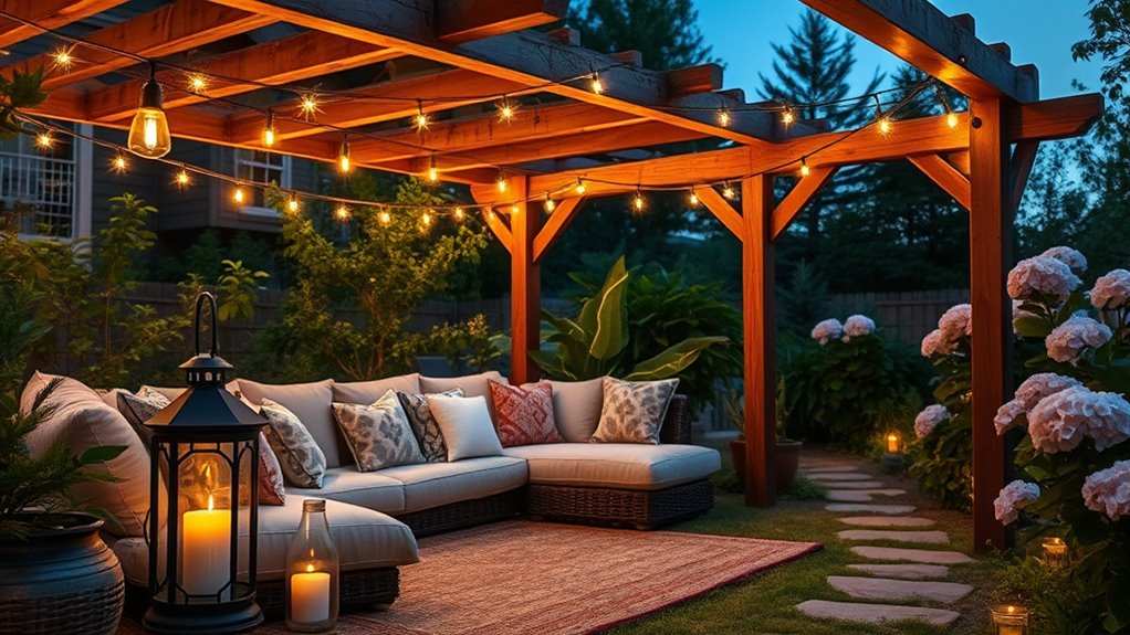 create cozy ambient lighting