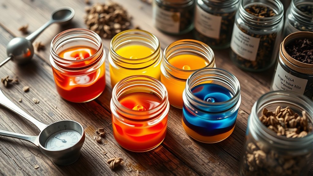 create custom scented candles