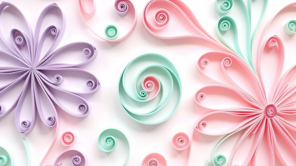 create vibrant quilling artwork