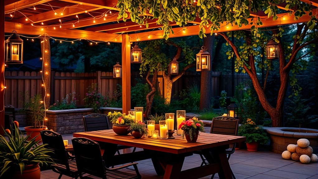 creative personalized outdoor lighting