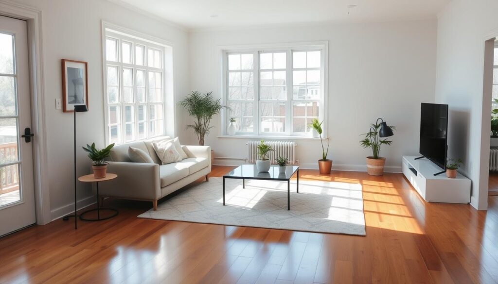 declutter and deep clean for staging preparation