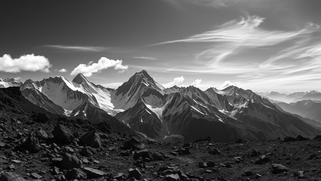 digital editing enhances monochrome images