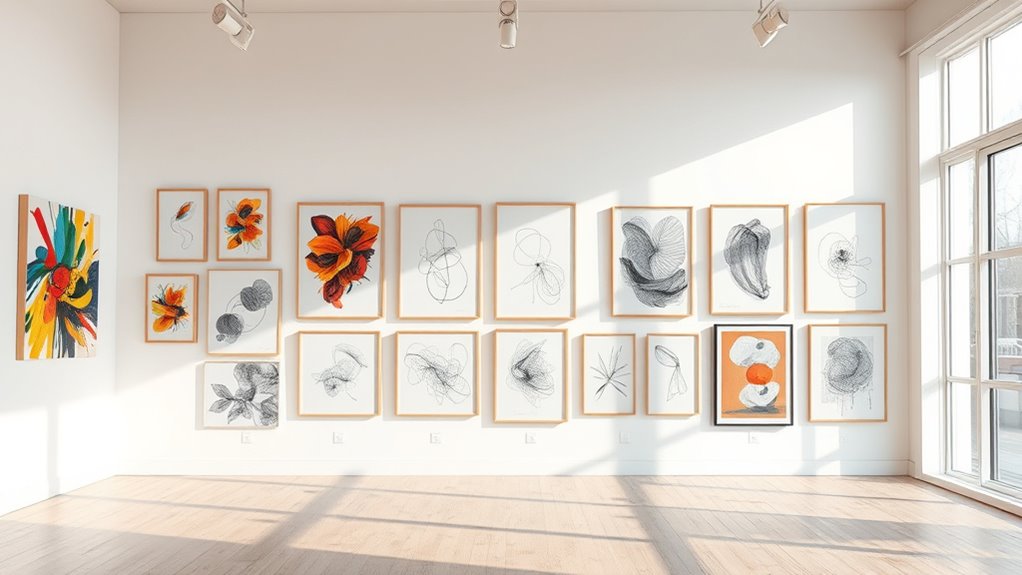 diverse art mediums and styles