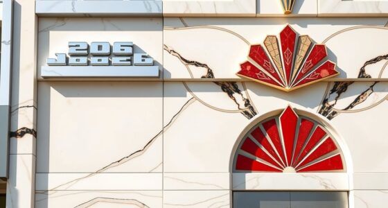 elegant geometric ornamentation